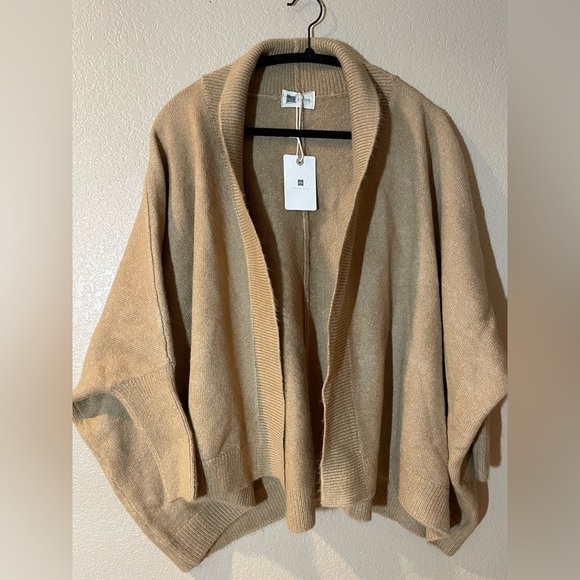 Look by M NWT Cozy Tan Women's Cardigan - Picture 3 of 7